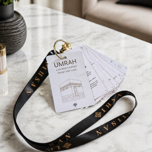 Umrah Step By Step Flash Cards PVC With Tawaaf Tasbih
