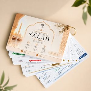 Step By Step Salah Cards – Complete Prayer Guide